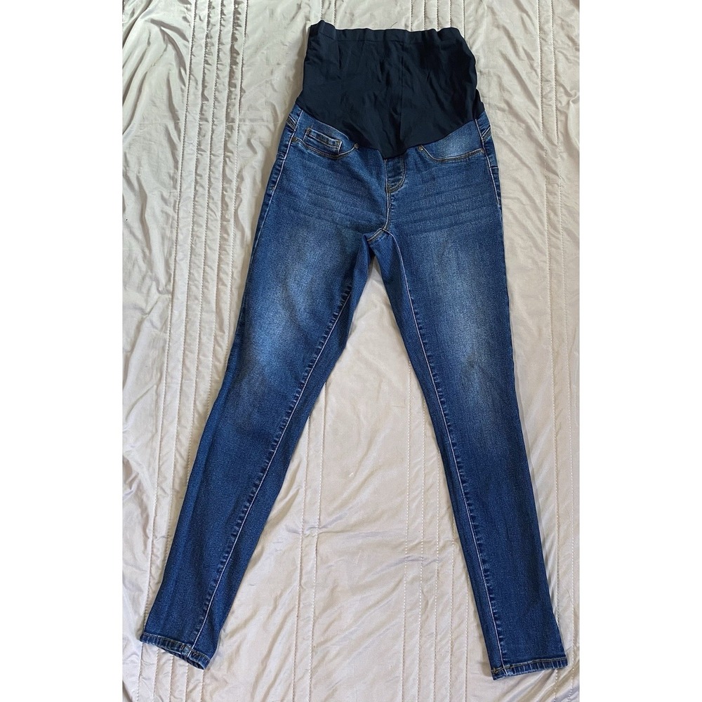 Motherhood Maternity Jeans Womens Small Full Panel Skinny Stretch‎ Denim Pants